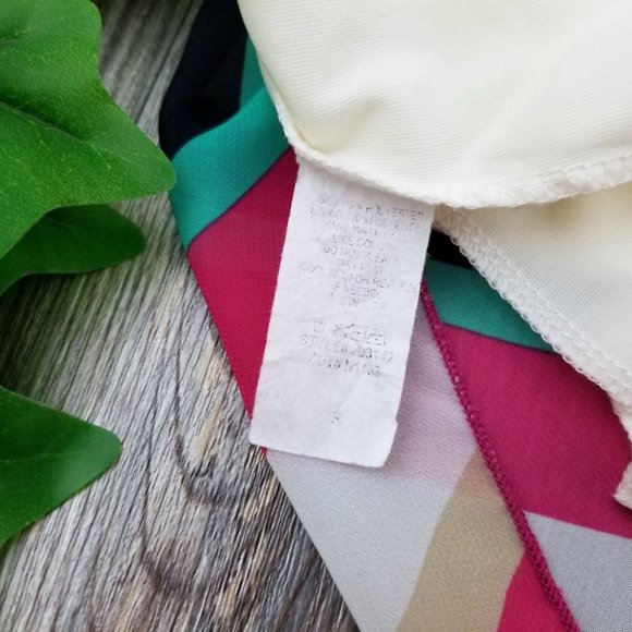 Body Central Chevron Ruffle Strapless Tunic Top - Picture 10 of 10